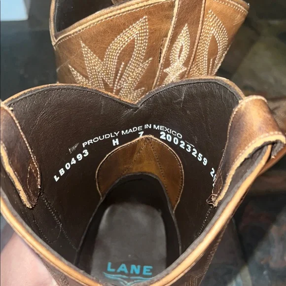 Brown Western Cowboy Boots - Picture 7 of 7